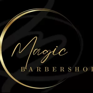 Magic barbershop logo